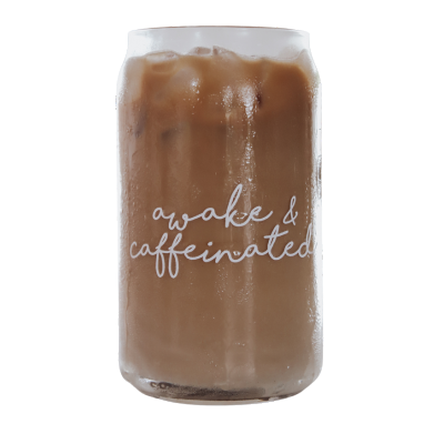 Awake and Caffeinated  - Original Latte Jar