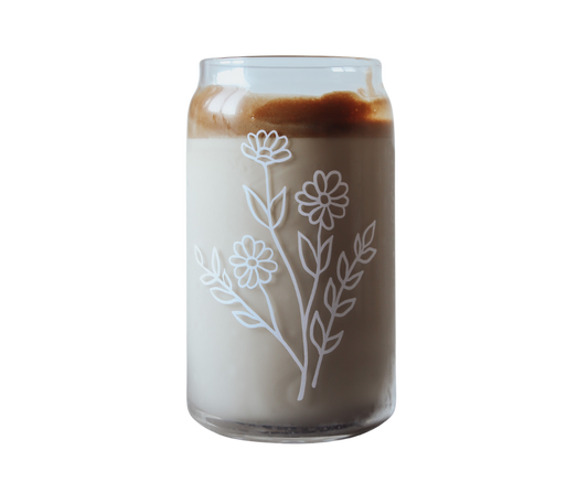 Floral Bunch - Original Latte Jar