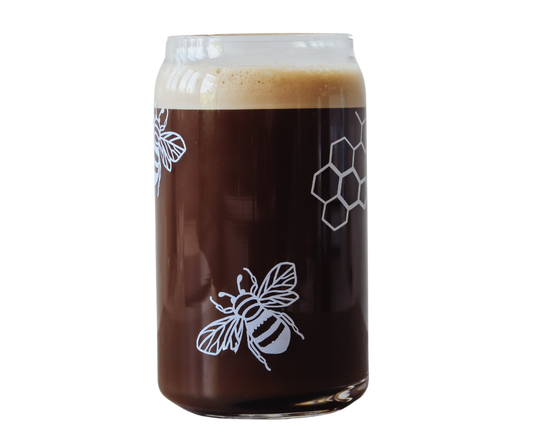 Bee + Honeycomb - Original Latte Jar