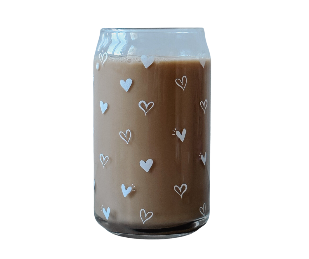 Hearts - Original Latte Jar
